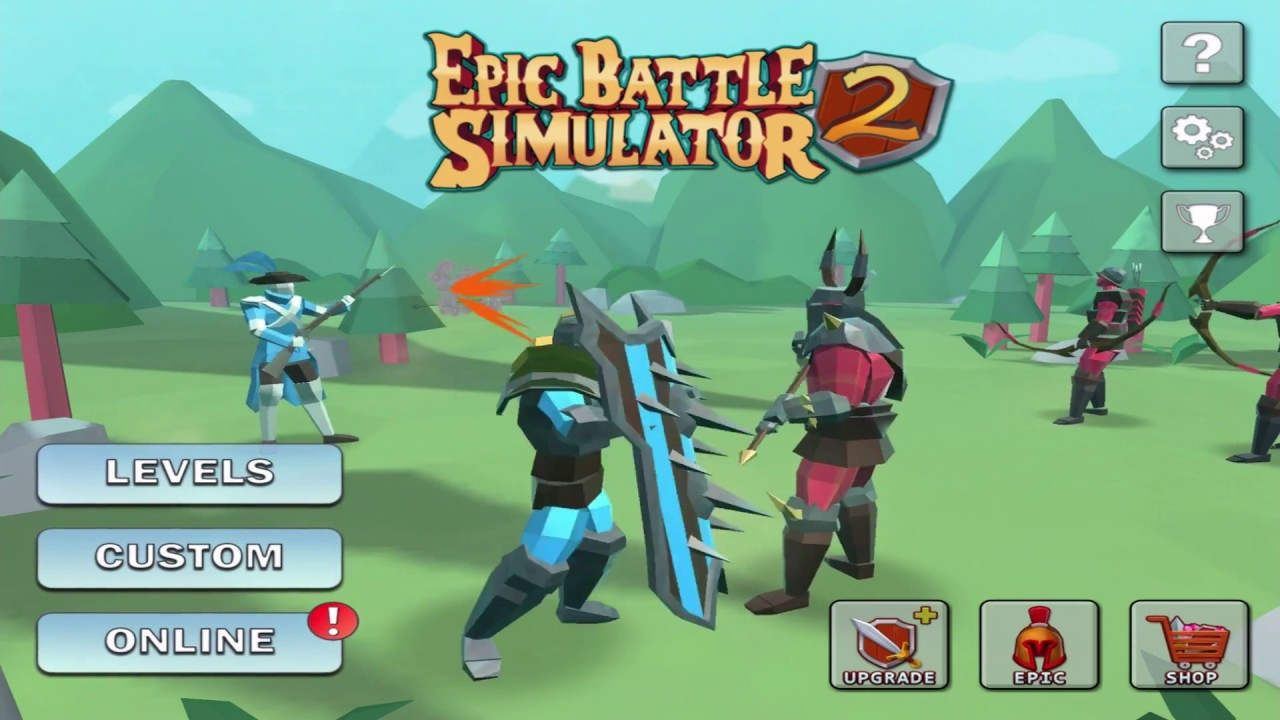 Epic Battle Simulator 2 All Boss Stages(10-80)