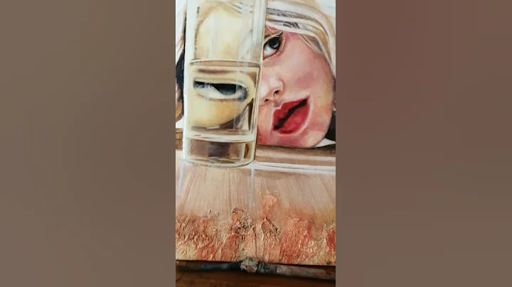 BigEYE Resinart cm50x50   oil painting resina e ma...