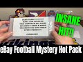 THIS HIT LEFT ME SPEECHLESS From An eBay Football Mystery Hot Pack! Did They Know I Have A Youtube?!