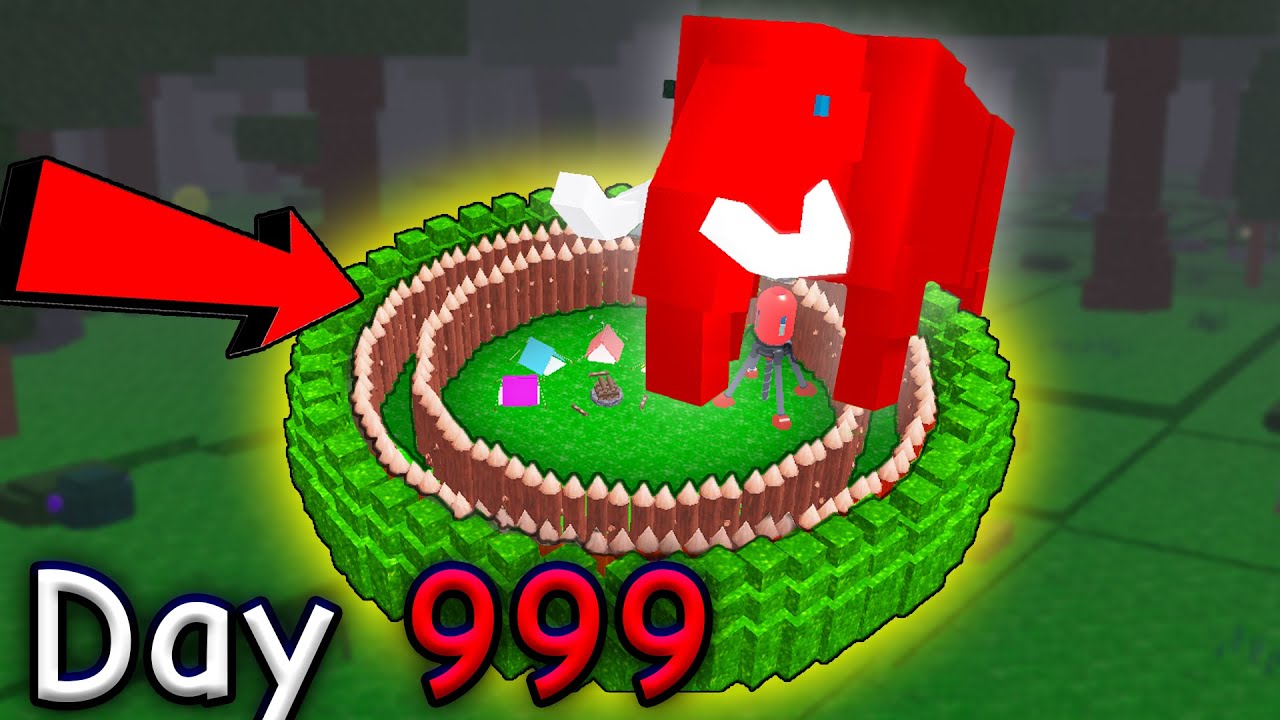 I Built SAFEST “Mammoth” Base in 99 Nights…