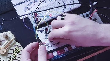 Volca Modular Unboxing and First Experiments with breadboard