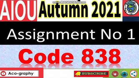 ⏩ AIOU Code 838 Solved Assignment No.1 Autumn 2021 || Level: M.ED/MA Education