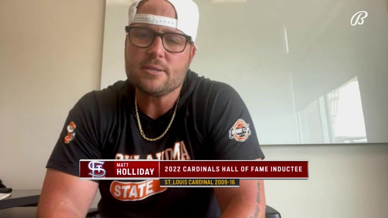 Matt Holliday on Cardinals Hall of Fame selection: 'It's quite an