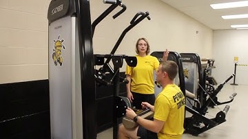 WSU Campus Recreation Instructional Cybex Eagle Lat Pull