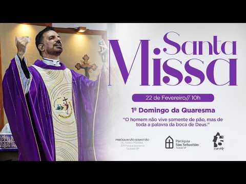 Domingo - 22/02/2026 - 10:00 | Pe. Edson Oliveira e Canthares