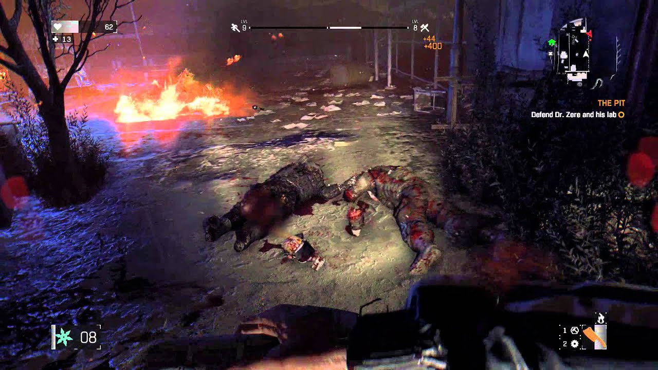 Dying Light - The Pit: Defend Dr. Zere & His Lab From Rais Soldiers, Malik Chat Sequence PS4