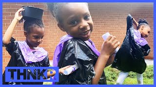 Easy Cap and Gown Tutorial for Graduation Day | Kids Teaching Kids