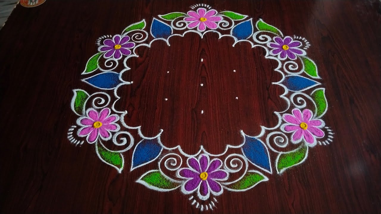 2 sankarthi special rangoli designs 5×3