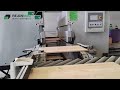 Reignmac woodworking machine automatic  double end tenoner production line for solid wood furniture