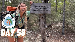 One of my favorite sections on the FT: Eglin AFB | Florida Trail Day 58