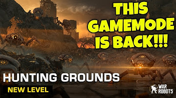 THIS PVE GAMEMODE IS BACK IN WAR ROBOTS!!! HUNTING GROUNDS GAMEPLAY!