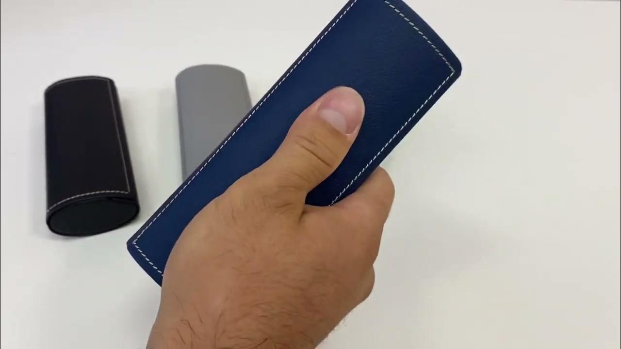 Футляр для очков магнитный очечник - YouTube
