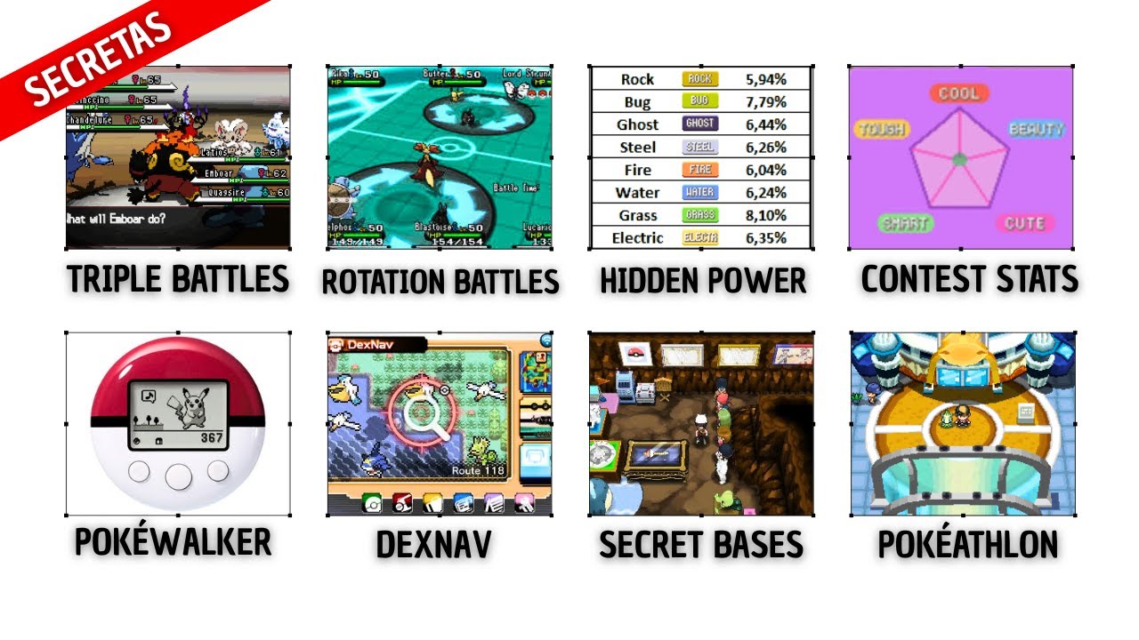 Todas las Mecánicas Secretas Eliminadas de Pokémon Explicadas en 9 Minutos