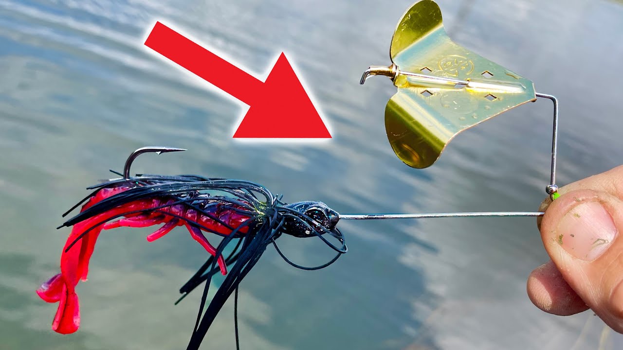 This Lure drives them INSANE!! Buzzbait Pike Fishing 