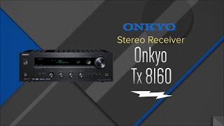 SiriusXM Mini Universal Remote Control Onkyo Black 2 Channel Network Stereo Receiver TX-8160 - Overview