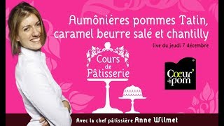 Cours de Pâtisserie : Aumônières pommes Tatin, caramel beurre salé et chantilly