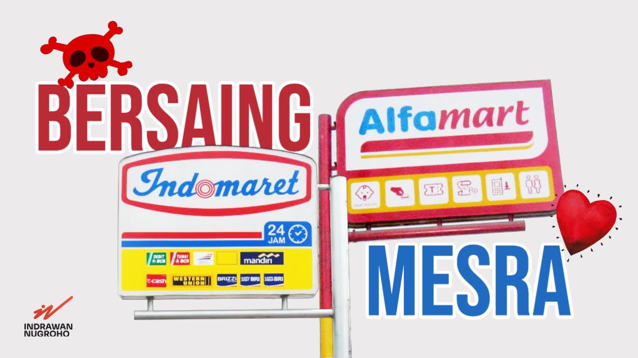Strategi Bisnis Dibalik Posisi Gerai Indomaret dan Alfamart