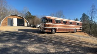 Newell RV more maintenance and issues. Radiator, brakes, air dryer, air compressor.