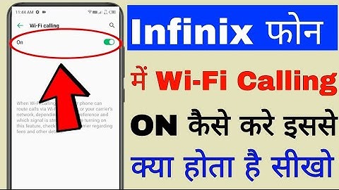 infinix mobile me wi-fi calling on kaise kare।। how to turn on/enable wi-fi calling in infinix phone