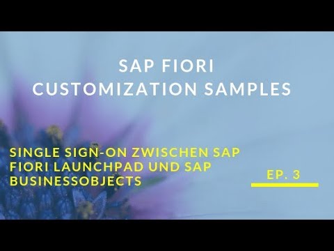 Single Sign On zwischen SAP Fiori Launchpad und SAP Business Objects DE
