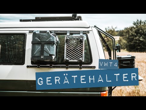 Offroad Gerätehalter für den T4 | Stauraumerweiterung Part 03