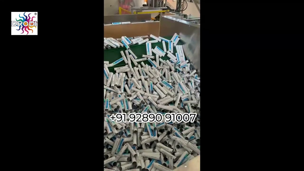Automated Fomtec Laminated ABL PBL Tubes shoulder heading machine