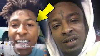 NBA YoungBoy Disrespects 21 Savage On Clubhouse