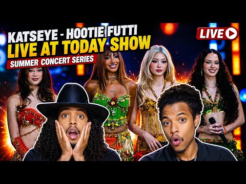 KATSEYE - Hootie Futti Live at TODAY Show Summer Concert Series Rockefeller Center 2026 Reaction