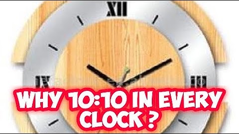 Why in advertisement of watches and clocks show the time 10:10  |explained by Yohith Jayakumar