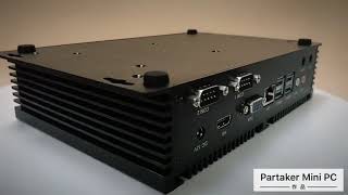 Partaker I3 Mini Computer Fanless Mini PC Windows 10 Core i3 5005U i5 4200U i7 4500U i3 7100U