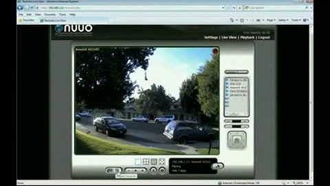 NUUO NVRmini view live video