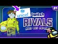 TWITCH RIVALS sur AMONG US #1 ft. les copains (pour l'UNICEF) - PONCE REPLAY (23/07/2021)