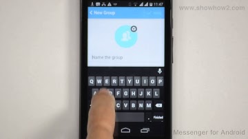 Hike Messenger - How To Create New Group