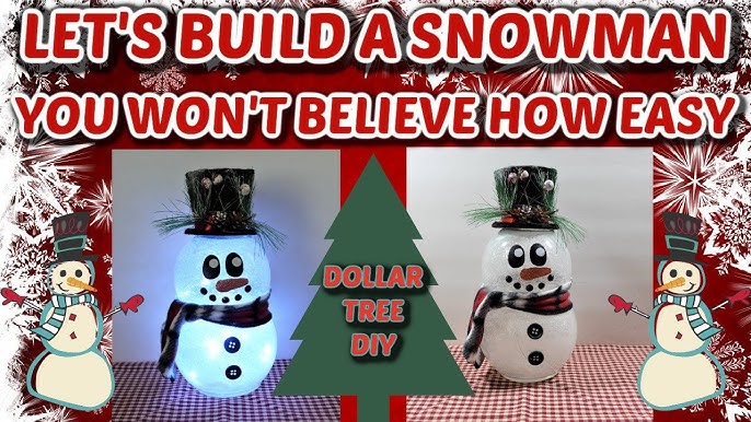 Festive DIY: How to Craft a Snowman Hat Centerpiece from Dollar Tree Finds  - Southern Charm by TB