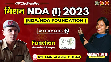 Join Math live Class | Function | NDA Math