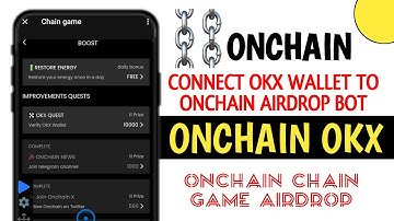 Connect OKX Wallet to Onchain Airdrop || Join Chain Airdrop, ¿List || How to claim Onchain Coin