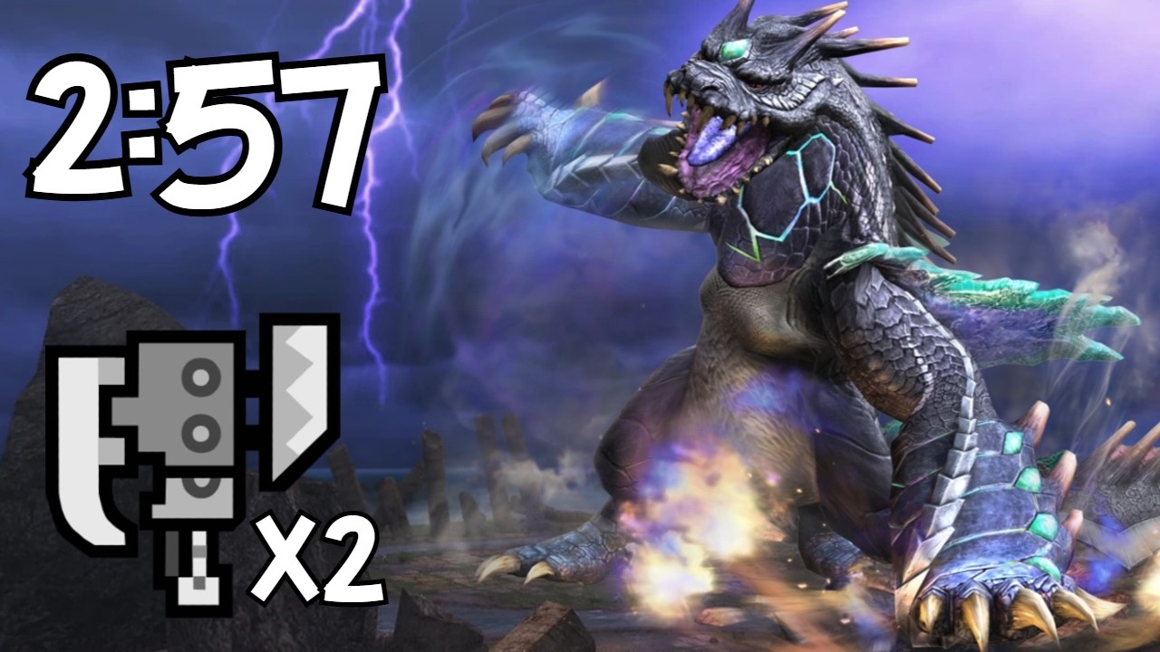 MHFZ: Musou Bogabadorumu 2'57 2P Switch Axe F w/‪