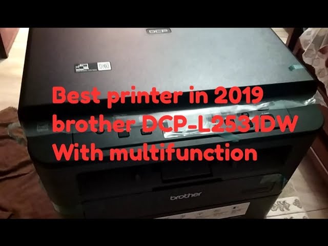 Brother DCP-L2530DW Unboxing, Setup & Review - Great cheap wifi