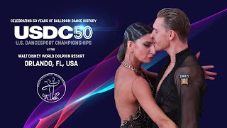 Professional International Latin Final, Semi-Final and Quarterfinal USDC 2021.