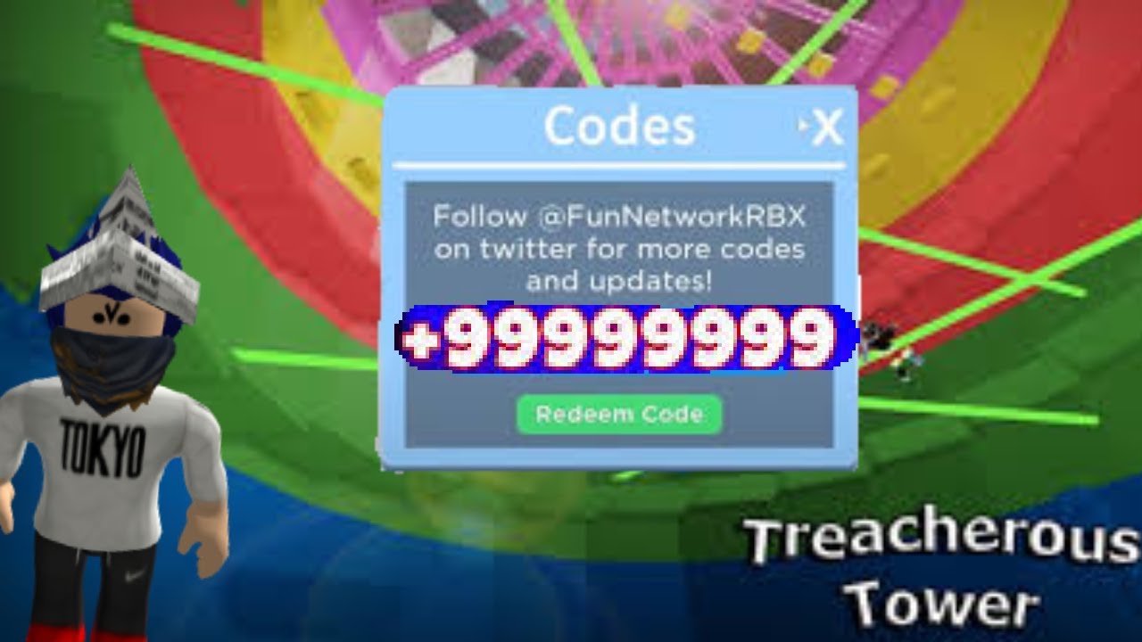 All Roblox Treacherous Tower Codes 2020 Youtube - dread codes roblox