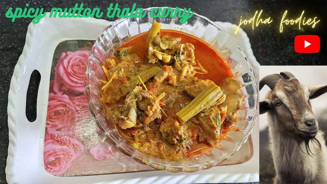 SPICY MUTTON THALA CURRY IN 5 MIN JODHA FOODIES YouTube spicy-mutton-thala-curry-in-5-min-jodha-foodies-youtube