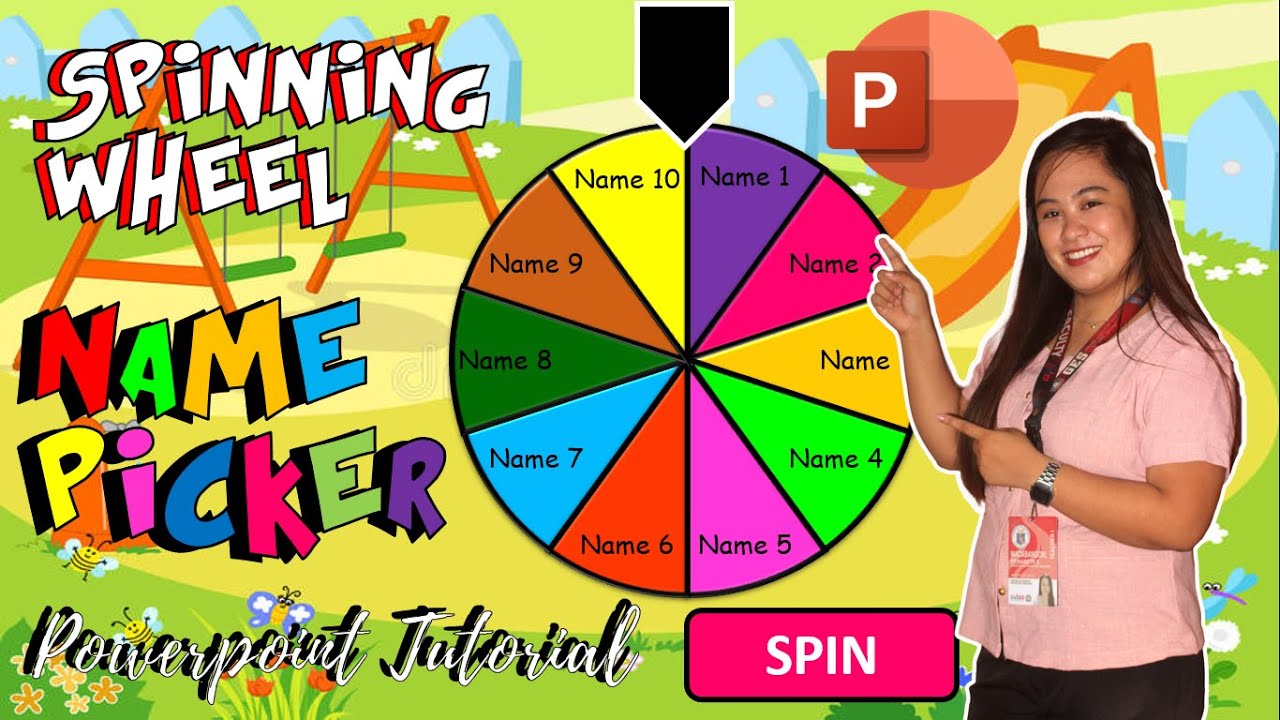 Add a Spinning Wheel of Names in PowerPoint for Fun Decision-Making