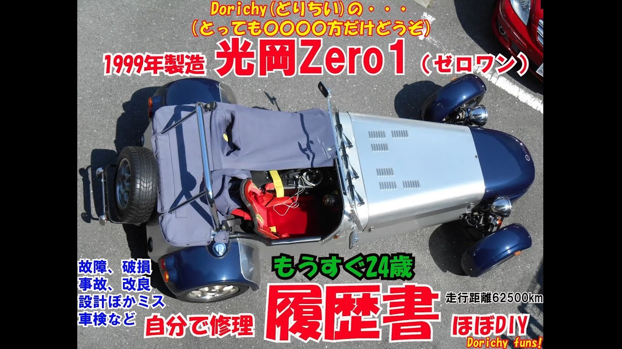 13 Mitsuoka Zero1 Resume 1999 Almost 24 years old Repaired by