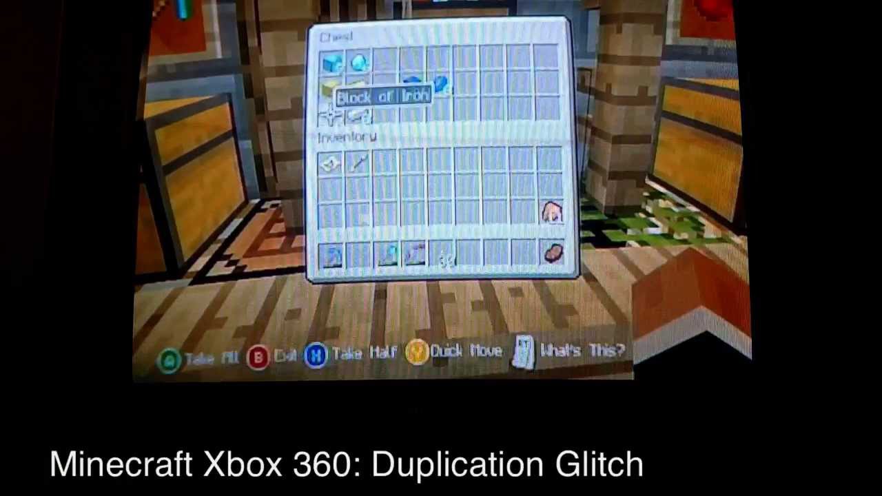Minecraft Xbox 360: Duplication Glitch (TU11)