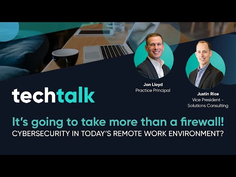 Tech Talk: It's going to take more than a firewall! - video from OnX