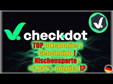 CDT - CheckDot | LowCap-Krypto | 40x Potential! | cybersecurity - Web3 - DEUTSCH/ German