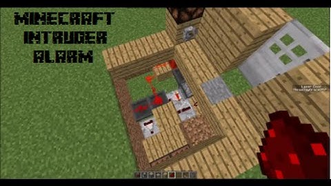 Minecraft Tutorial: Intruder Alarm