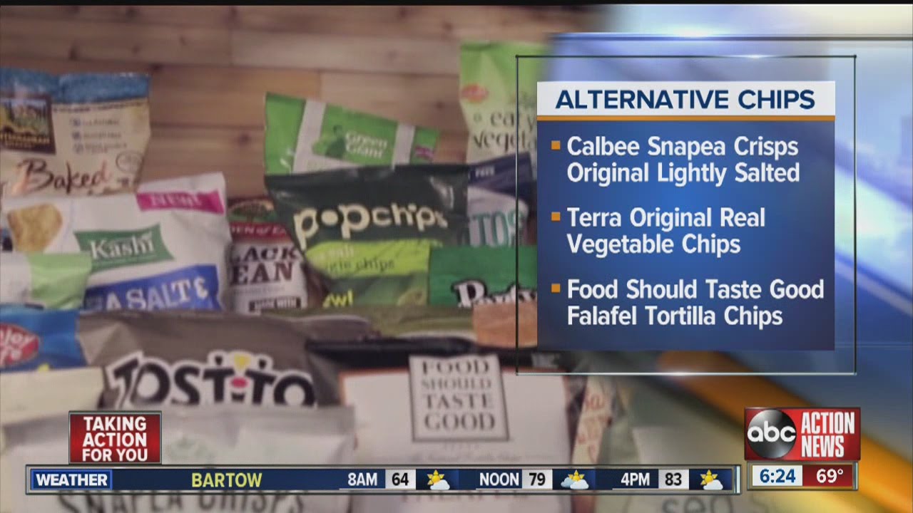 Consumer Reports tastes potato chip alternatives to see if veggie chips