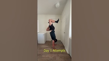 Day 111 - Can a COMPLETE BEGINNER Learn a Handstand in 10 Minutes a Day?