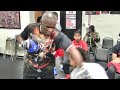 The fastest Floyd Mayweather Sr. yet? Floyd & Darren Cunningham just broke the sound barrier